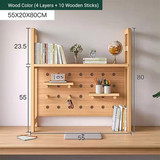 Desktop Bookshelf Stationery Organizer Student Multi-layer