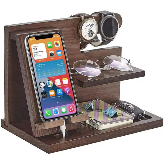 Cell Phone Stand Watch Holder Wallet Station Phone Holder